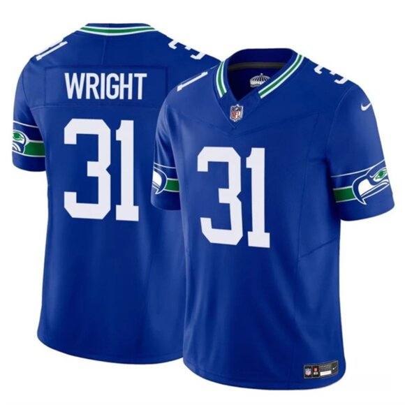 Mens or Youths Choose Jacardia Wright Royal Vapor Stitched Jersey